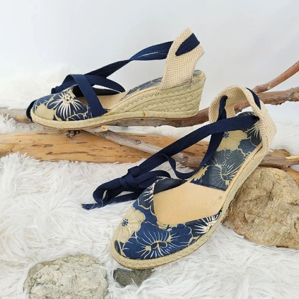 Tommy Hilfiger cloth tropical espadrilles